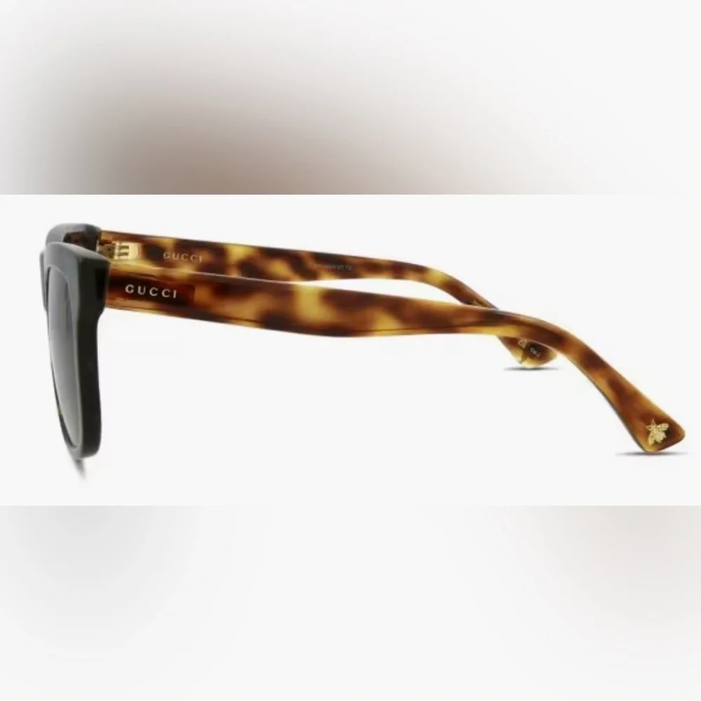 NEW GUCCI - GG0158SN Tortoise Unisex Sunglasses Authentic 54mm lens width